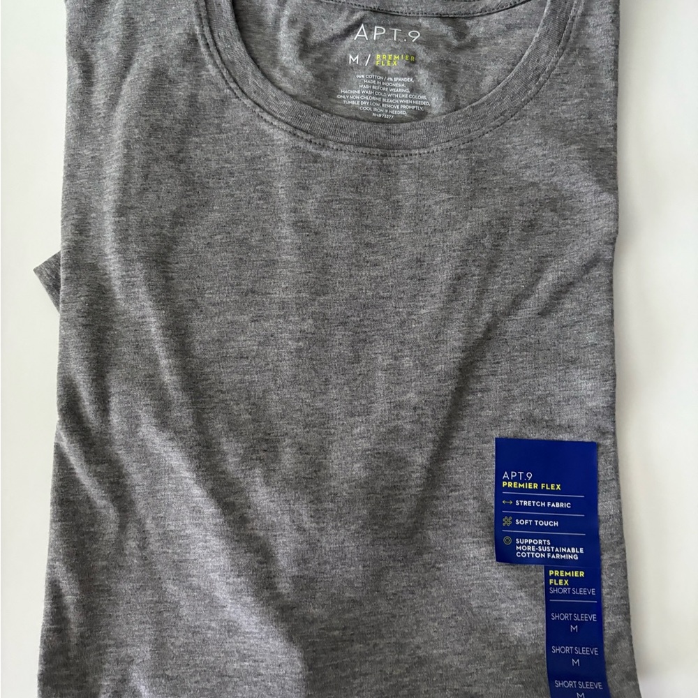 Apt. 9 Heather Gray Men's Tee